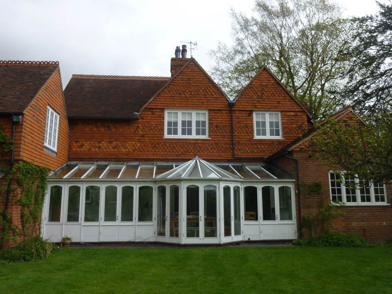 Modern Orangery Construction in Radlett