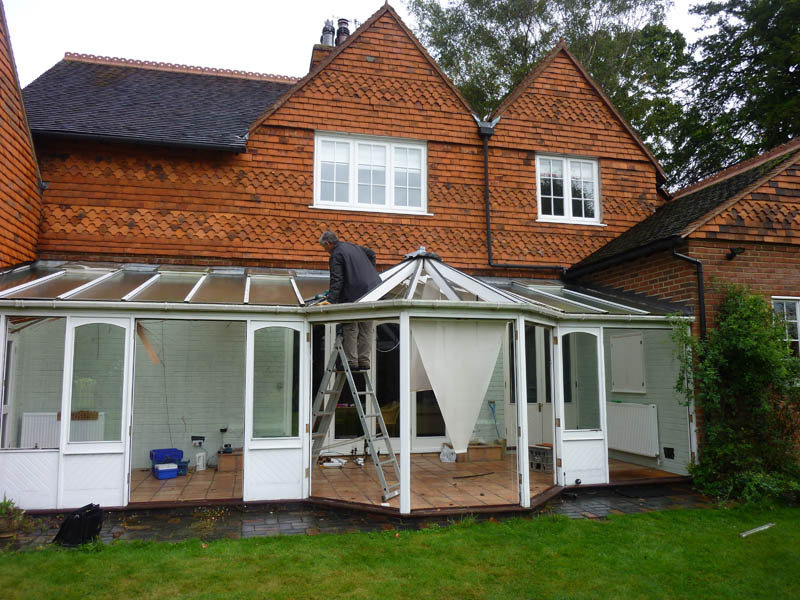 Modern Orangery Construction in Radlett