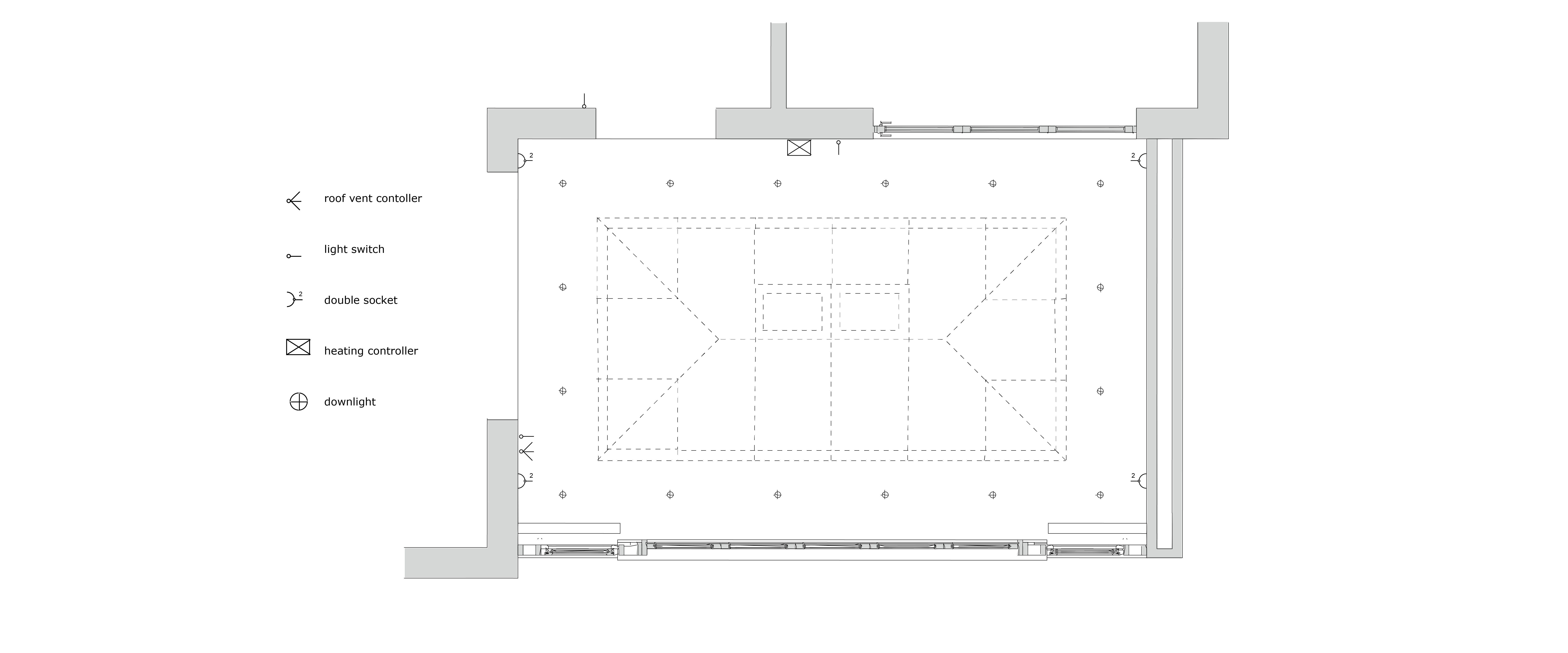 orangery electrical plan