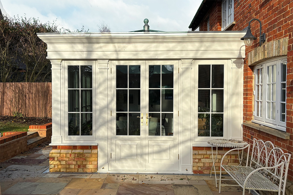 hardwood orangery Timber vs Aluminium Orangeries